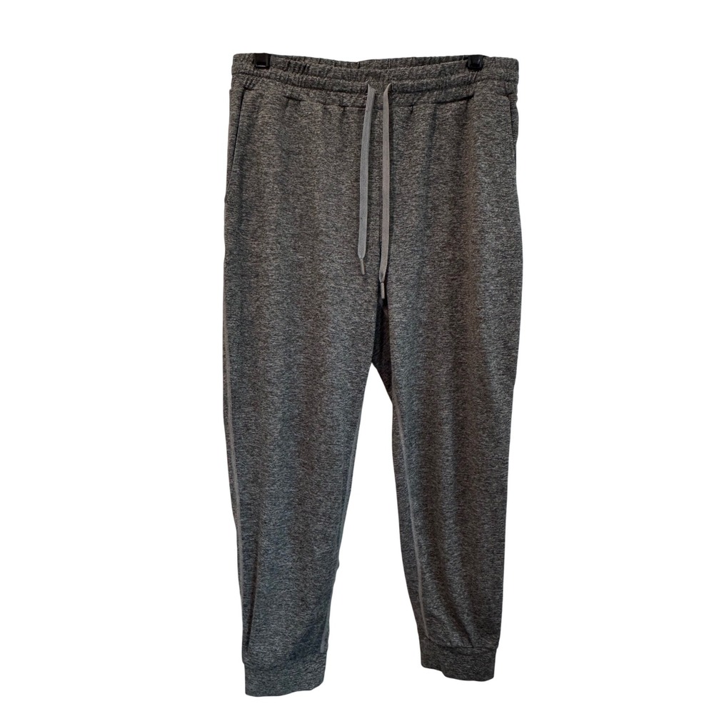 Quince Flowknit Mid-Rise Jogger Heather Grey Womens Medium Activewear
